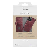 BUFFALO 2in1 Wallet 3 card iPhone 14 Plus 6,7" Brown