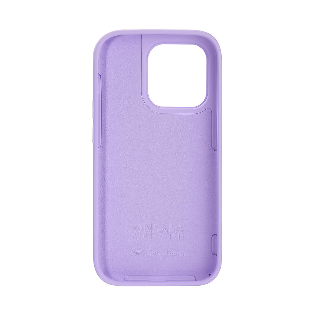 ONSALA Backcover Silicone iPhone 14 Pro 6,1" Purple