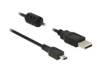 DeLOCK USB 2.0 USB-kabel 1.5m Sort