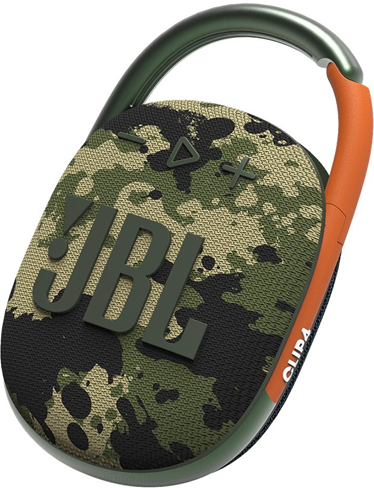 JBL CLIP 4 Militær Grøn CAMOUFLAGE - BLUETOOTH HØJTTALER