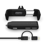 Kenu Car Kit Deluxe Universal Car Phone Mount & Charging Set