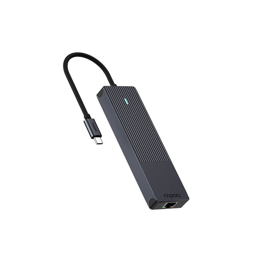 RAPOO Multiport USB-C 6-i-1 USB-C-Adapter