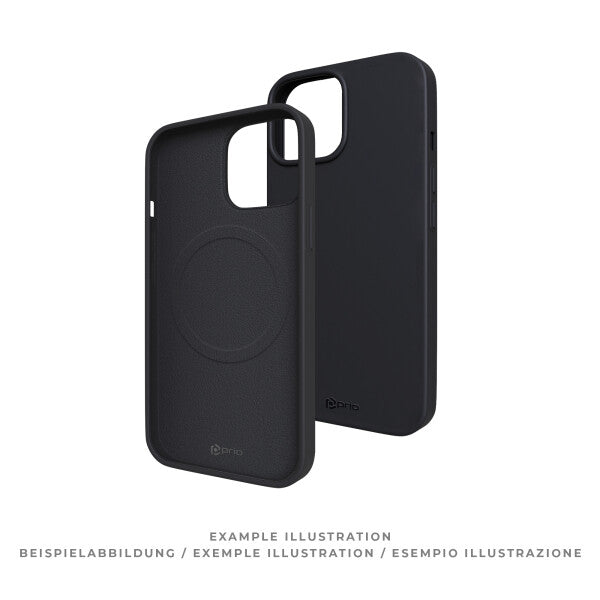 prio Liquid Silicone Case MAG for iPhone 15 (6.1in) black