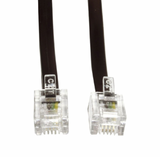 MODULARSTIK RJ11 6/4 1,5M - Sort
