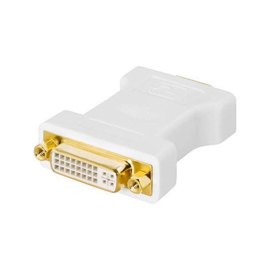 DVI til VGA Adapter - Hvid