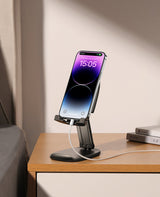 Joyroom JR-ZS371 foldbart stativ til tablet-telefon med højdejustering - sort