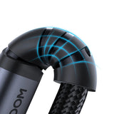 Joyroom stereolydkabel AUX 3,5 mm ministik 1,2 m sort (SY-A08)