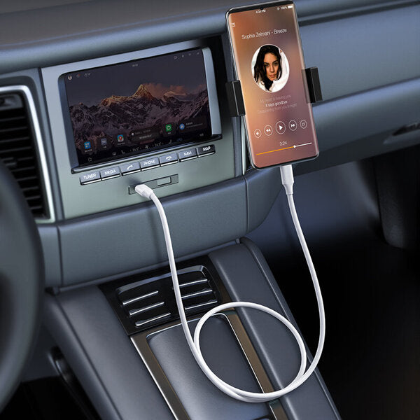 Ugreen US562 USB-C / USB-C PD-kabel 100W 0,5m - hvid